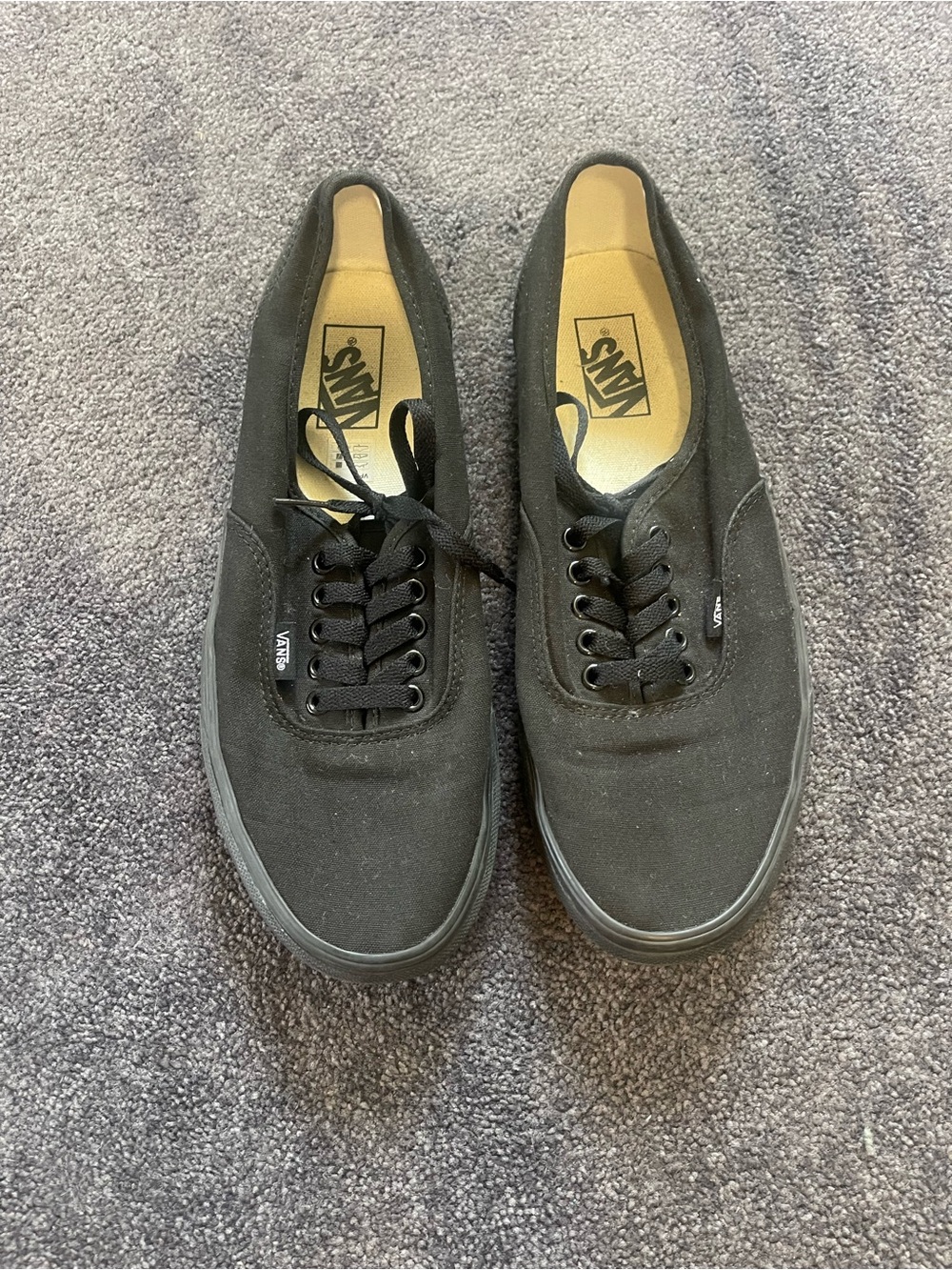 Vans Classic Authentic Canvas Sneakers - Black